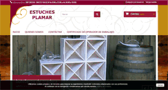 Desktop Screenshot of estuchesplamar.com